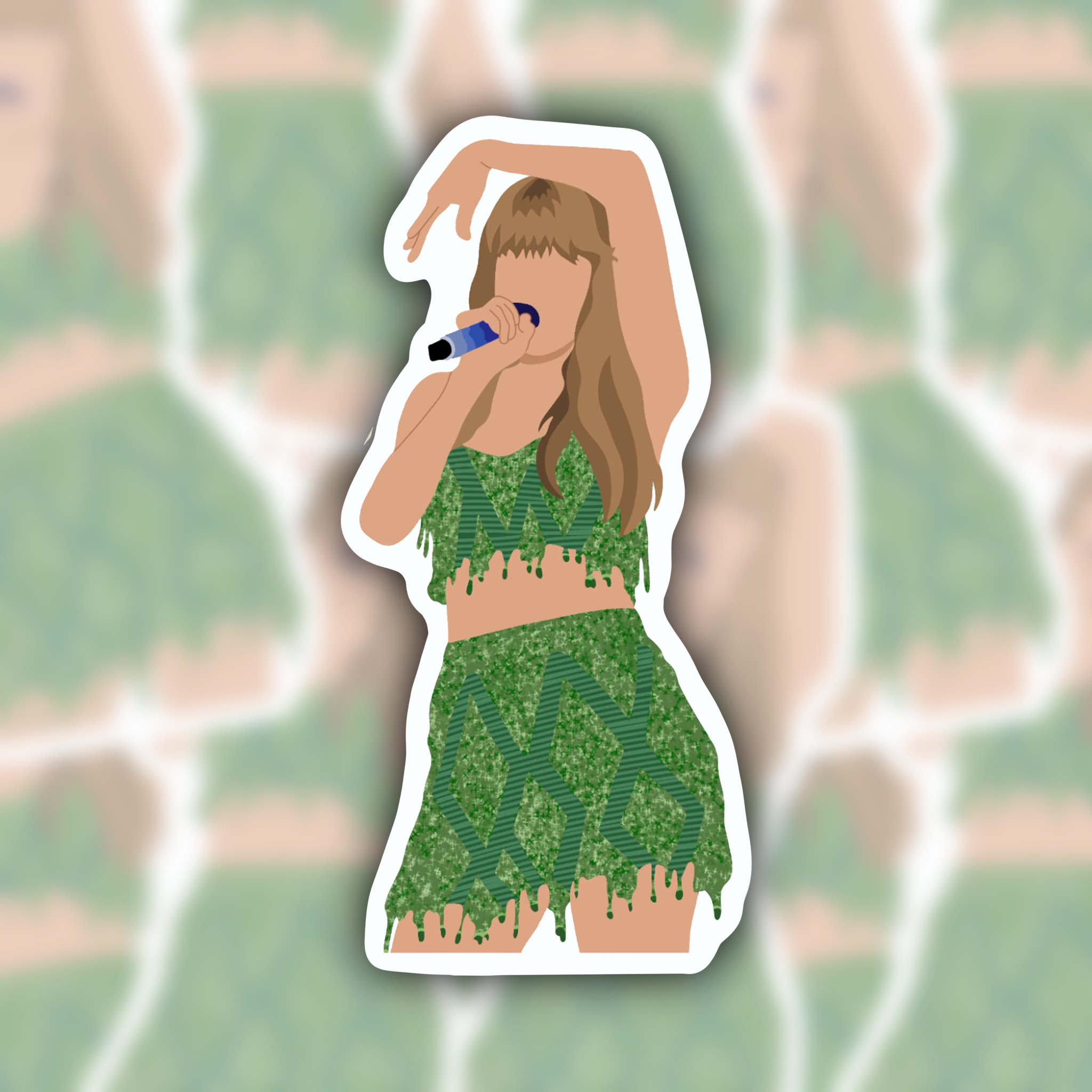 Taylor Swift sticker - Taylor Swift Eras Tour - RF Design Company - waterproof sticker