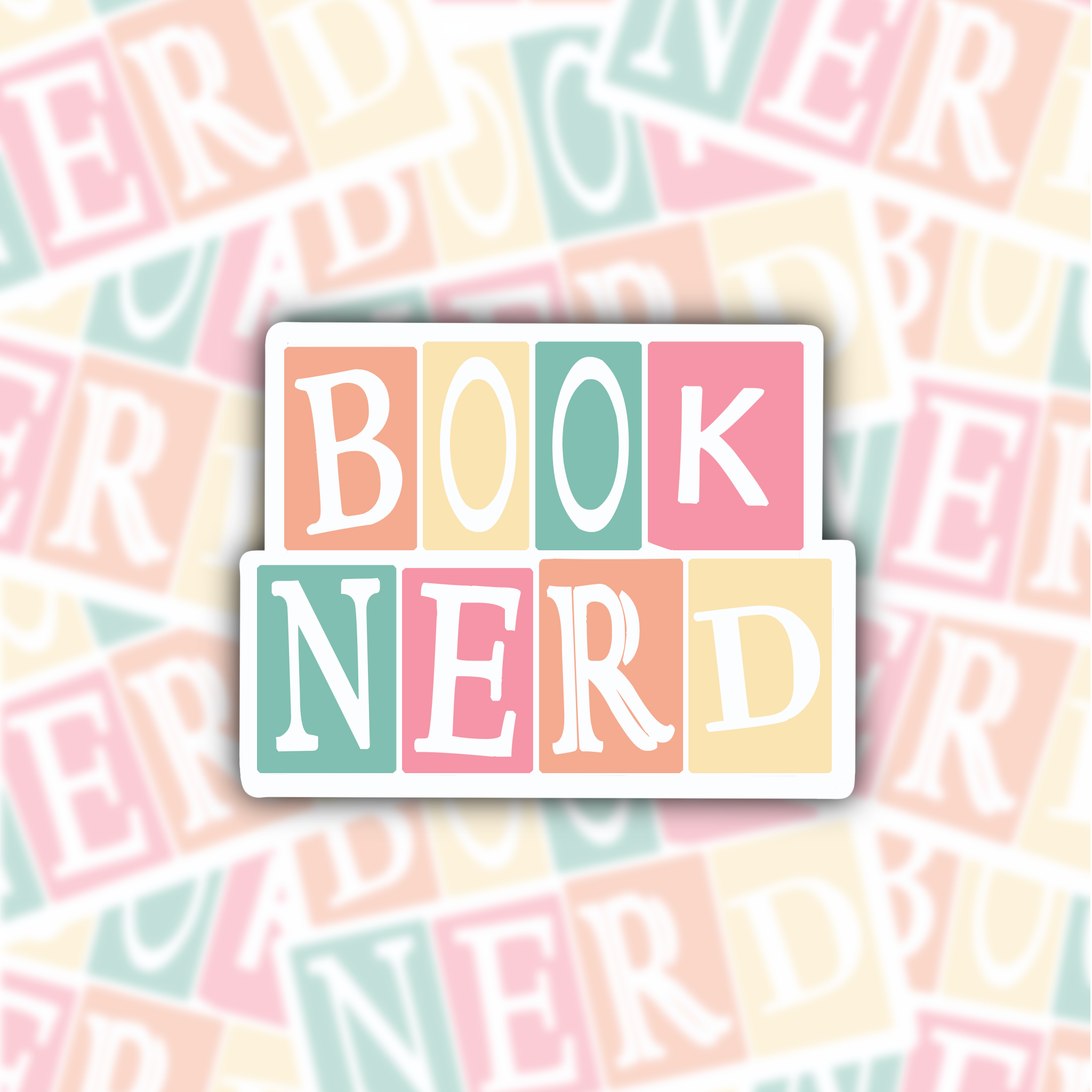 Book Nerd sticker