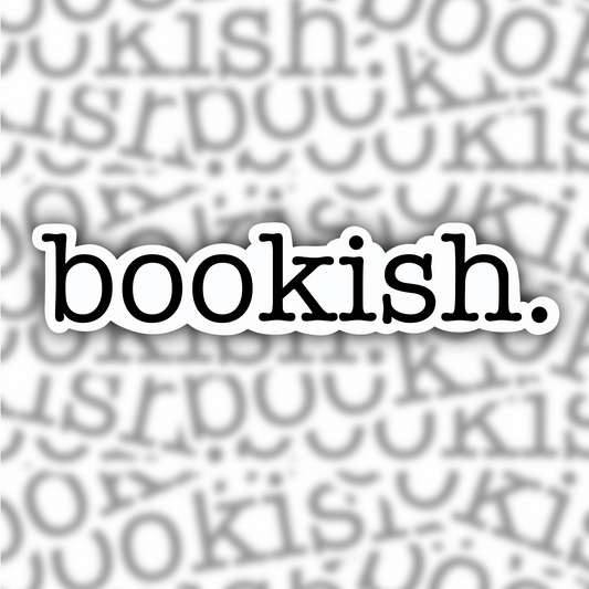 Bookish sticker