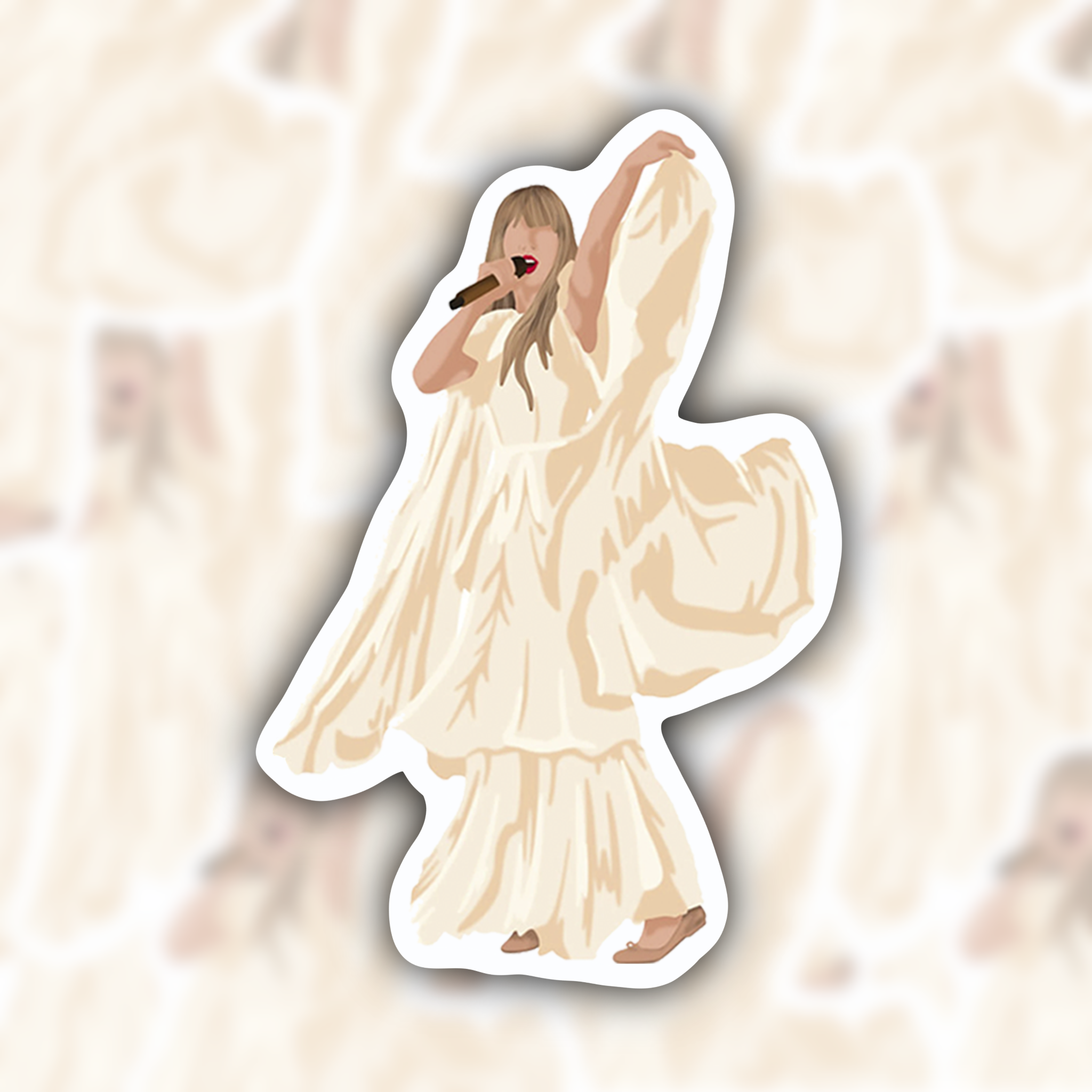 Taylor Swift sticker - Taylor Swift Eras Tour - RF Design Company - waterproof sticker