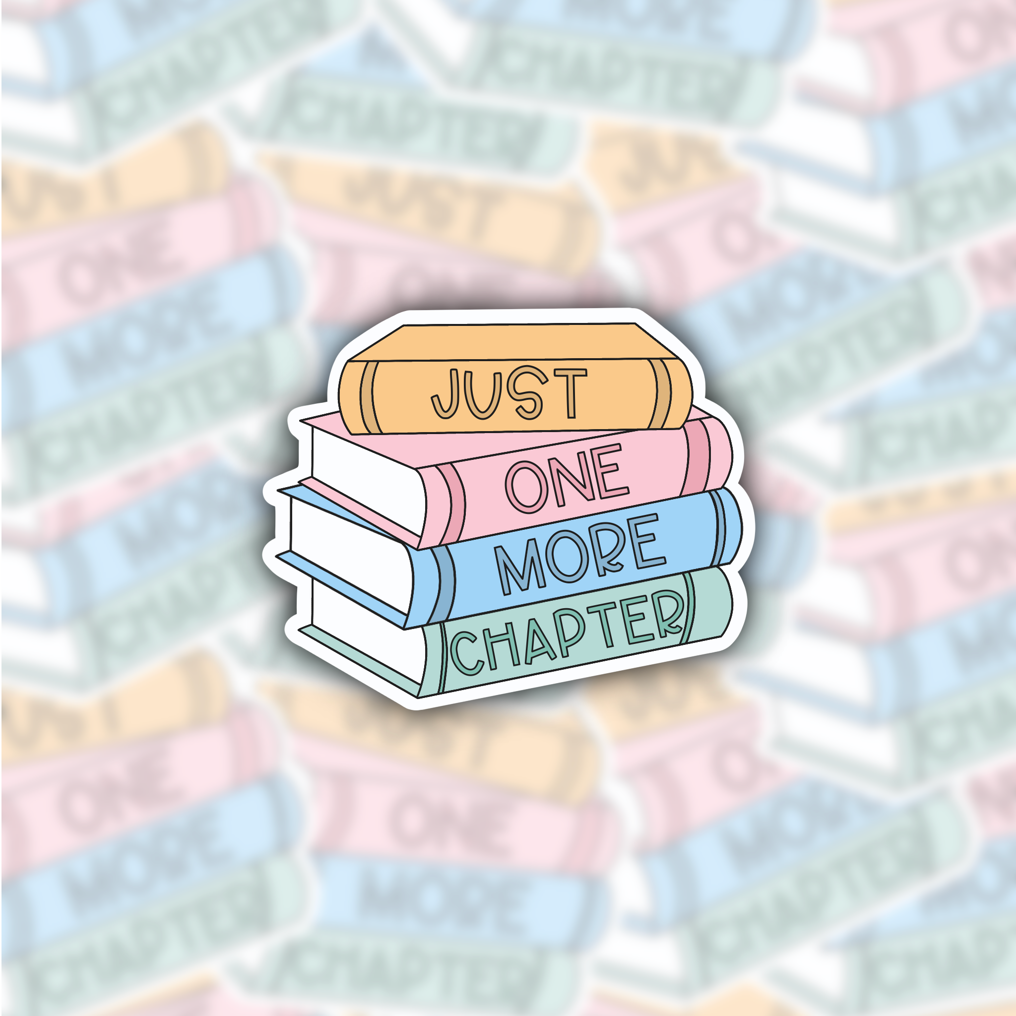 Just One More Chapter sticker