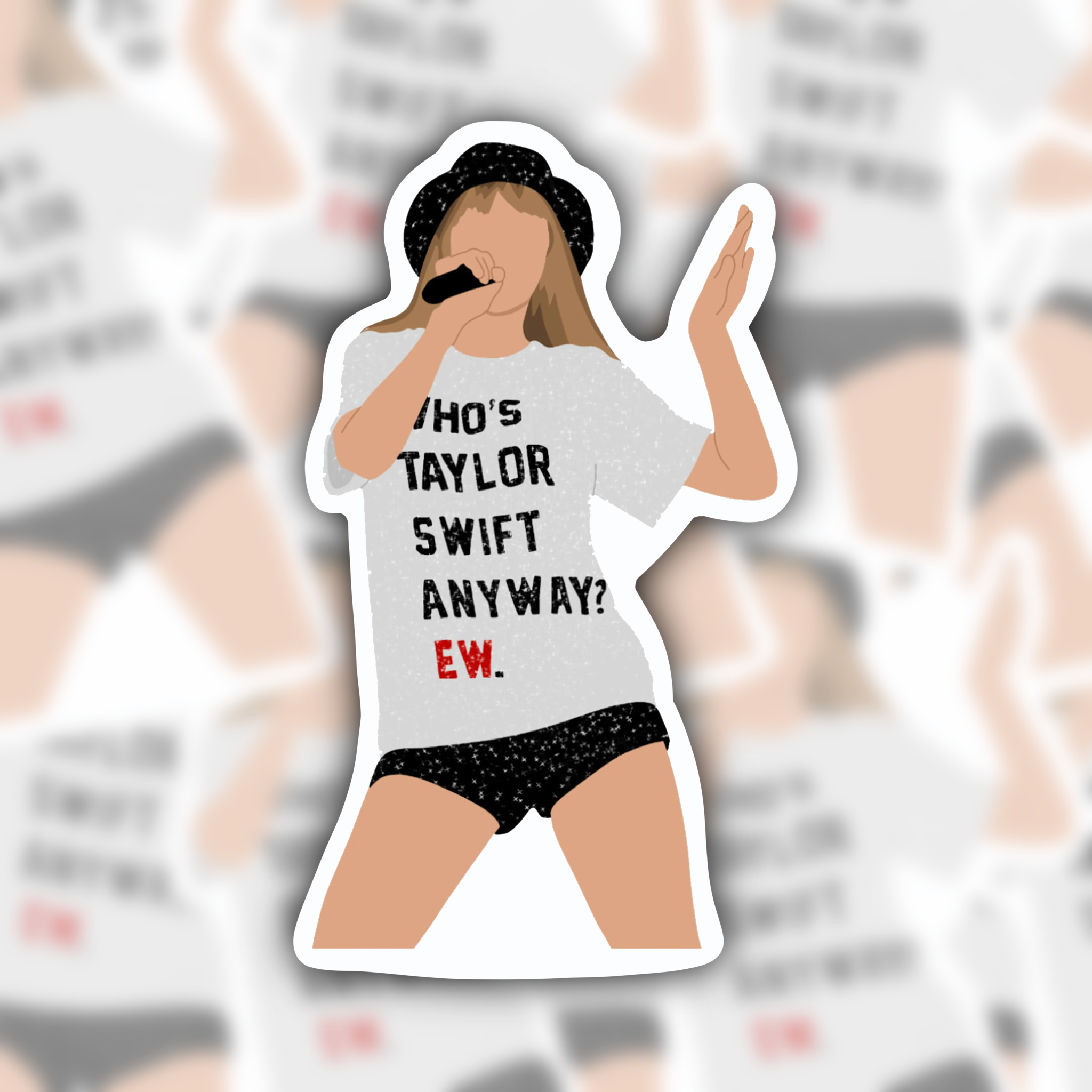 Taylor Swift sticker - Taylor Swift Eras Tour - RF Design Company - waterproof sticker