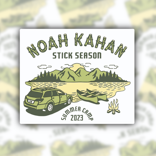 stick season sticker -Noah Kahan sticker - waterproof sticker - RF Design Company