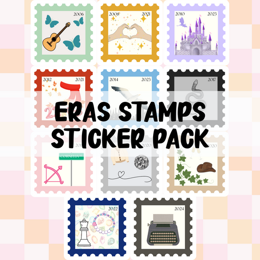 Taylor Swift eras stickers - waterproof stickers 1 - RF Design Company