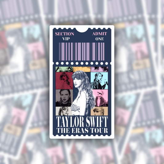 Taylor Swift sticker - Taylor Swift Eras Tour - RF Design Company - waterproof sticker