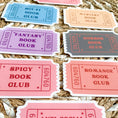 Load image into Gallery viewer, fantasy book club sticker - waterproof sticker - gifts for readers - RF design company
