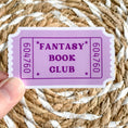 Load image into Gallery viewer, fantasy book club sticker - waterproof sticker - gifts for readers - RF design company
