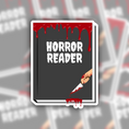 Load image into Gallery viewer, horror reader sticker - reading sticker - waterproof sticker - gifts for readers - RF design company
