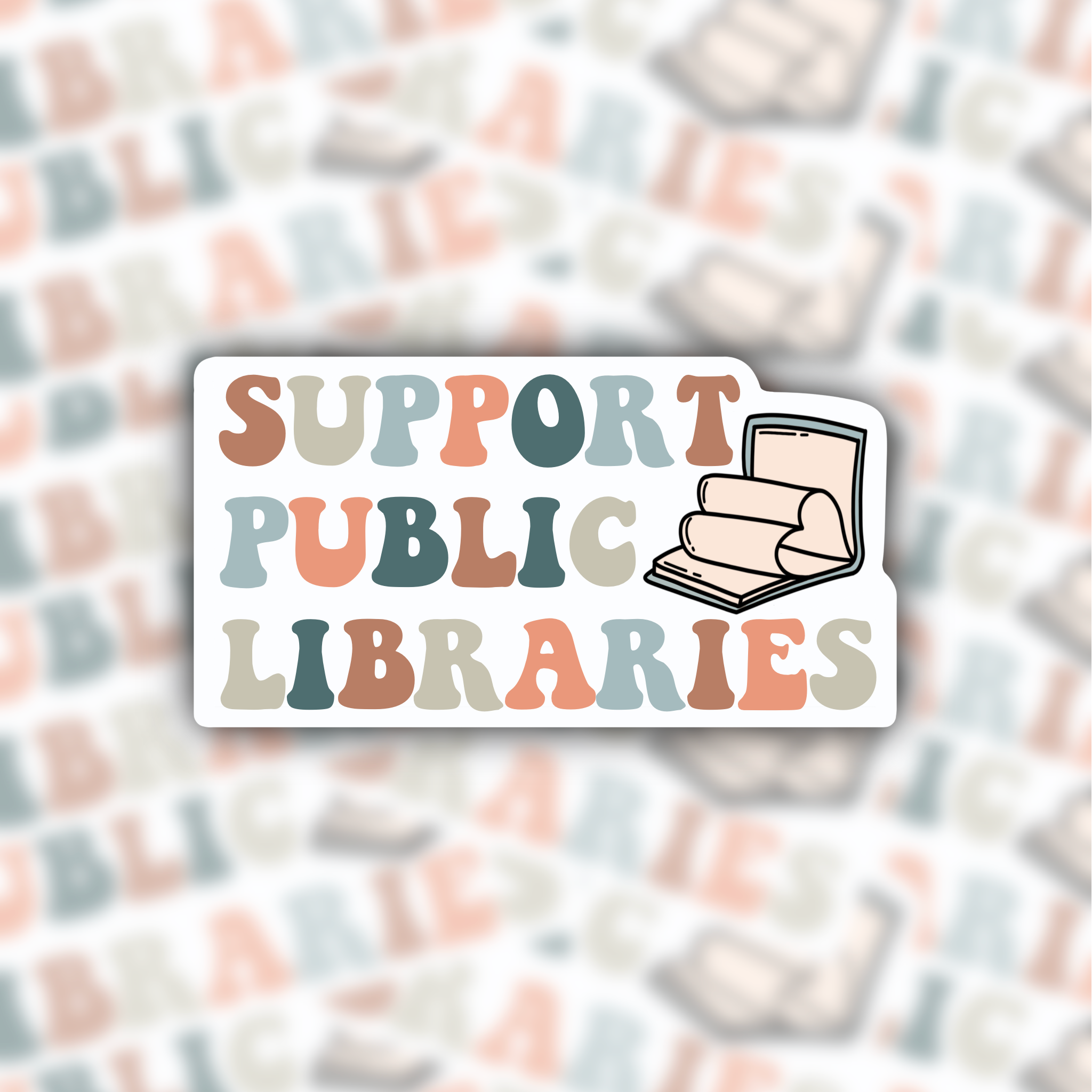 Library sticker