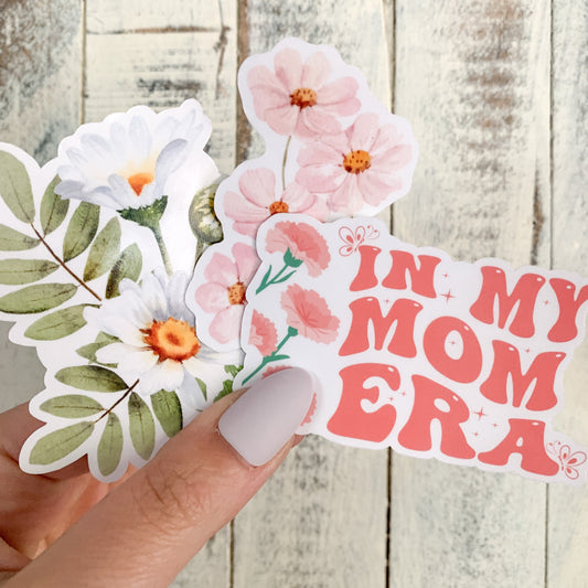 mother's day gift - mother's day sticker - mom era sticker - waterproof sticker - RF Design Company