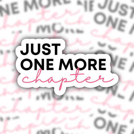 One More Chapter sticker