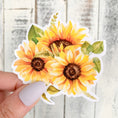 Load image into Gallery viewer, sunflower sticker - waterproof sticker - RF Design Company
