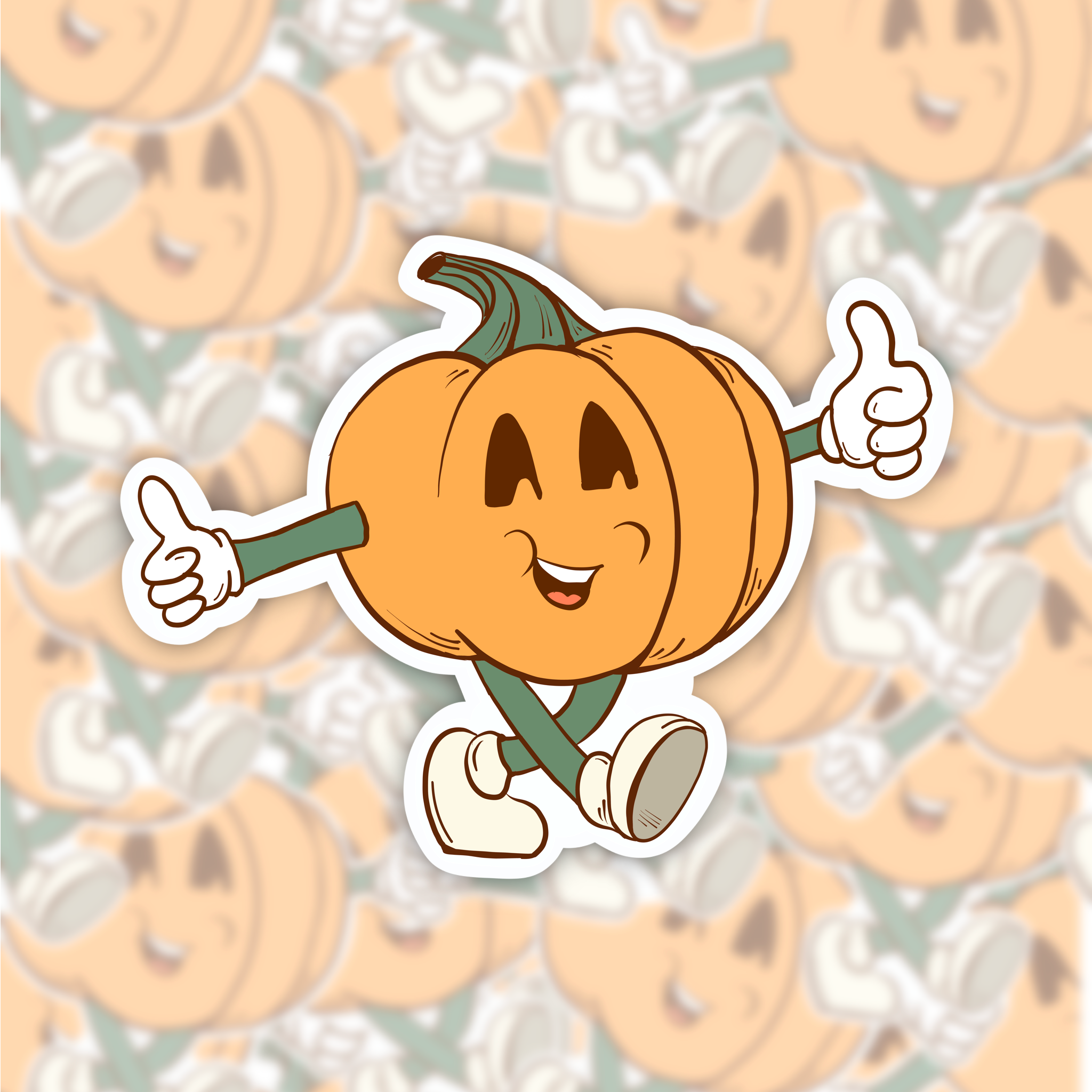 Happy Pumpkin sticker