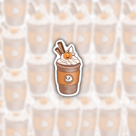 Pumpkin Spice Latte sticker