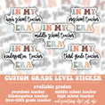 Load image into Gallery viewer, Personalized Teacher Eras Stickers
